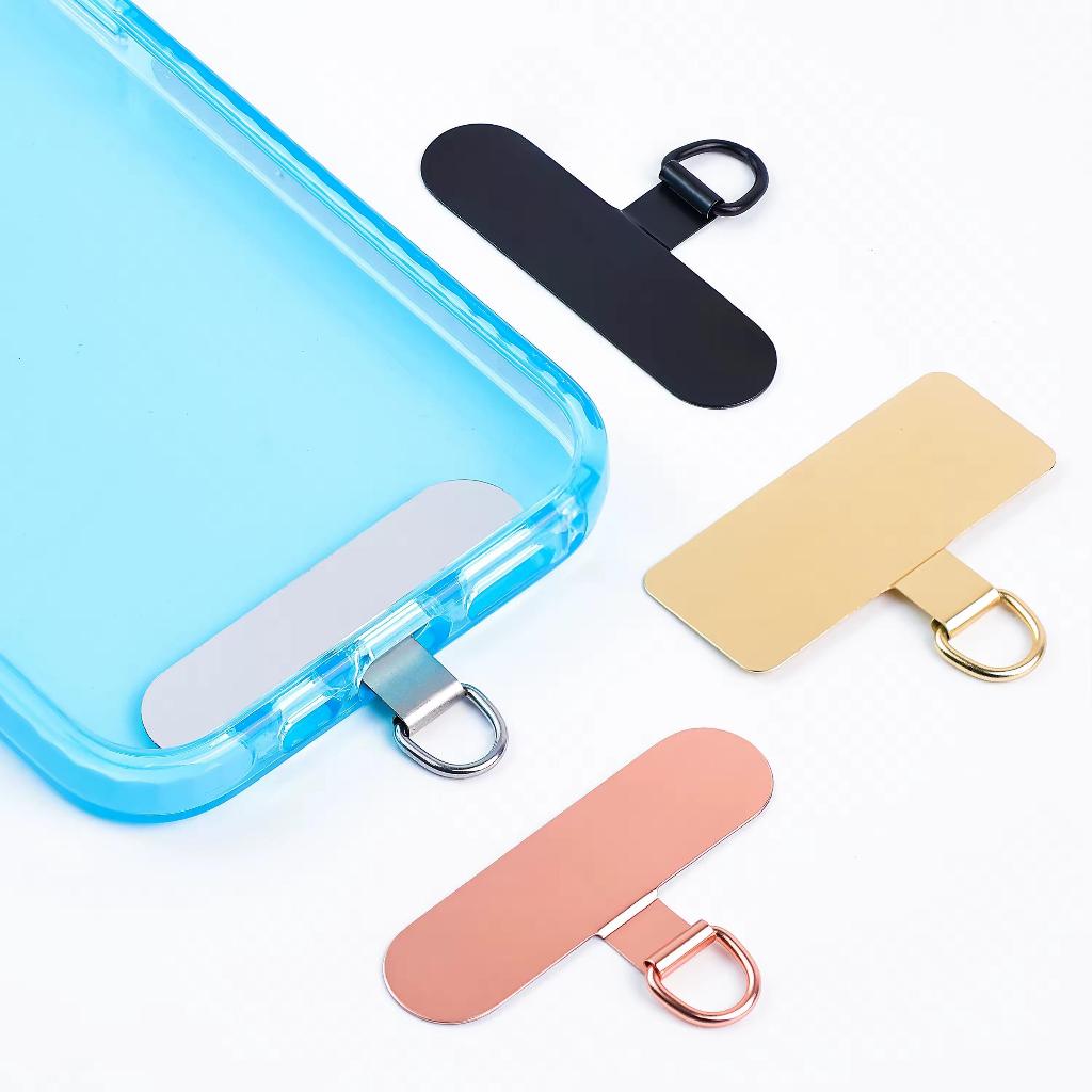 Pengait Lanyard Gantungan HP Model bahan Metal Stainless Steel Cantolan Besi Klip Baja Anti Karat