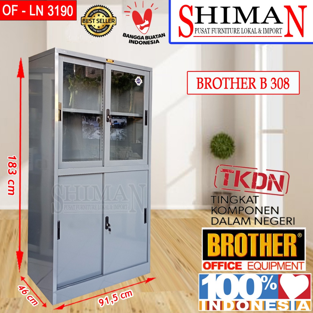 Lemari Arsip B 308 BROTHER | Lemari Cabinet