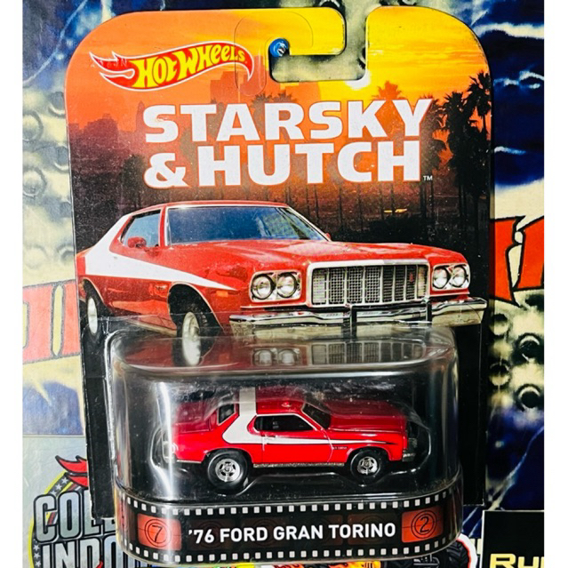 DIECAST HOT WHEELS 76 FORD GRAN TORINO COLLECTOR