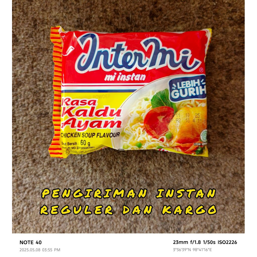 INTERMIE ~ MIE INSTAN KALDU AYAM 60gr