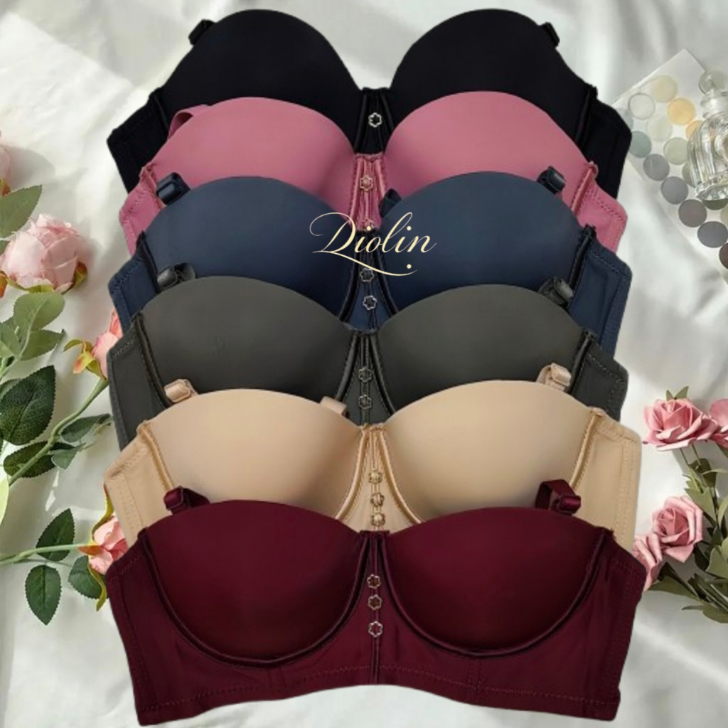 Bra Push Up Kawat Half Cup | Bh Wanita Cup Sedang Berkualitas
