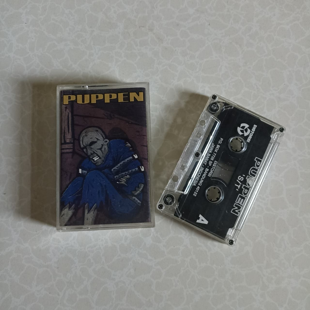Kaset Pita Puppen ST lejen Hardcore Metal Original Kondisi baik