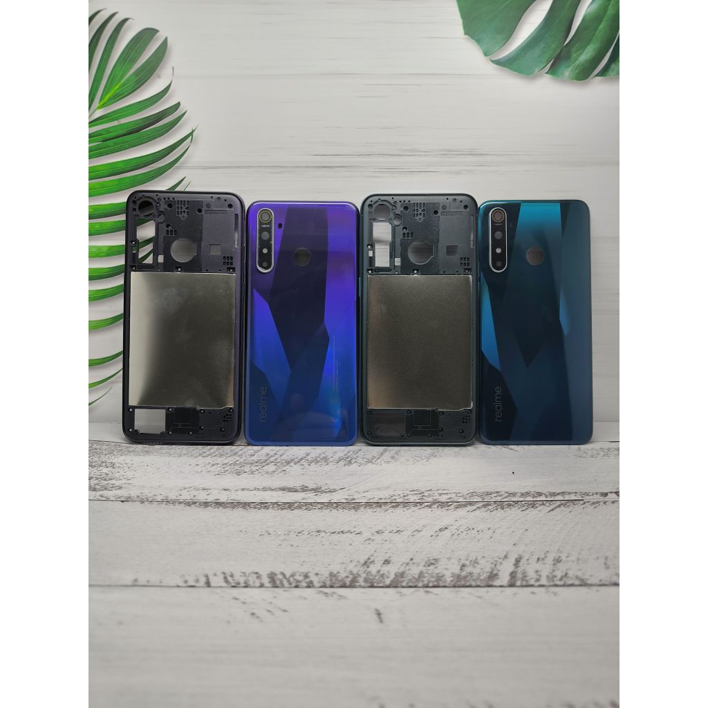Kesing housing casing Realme 5 Pro Backdoor + Bazel