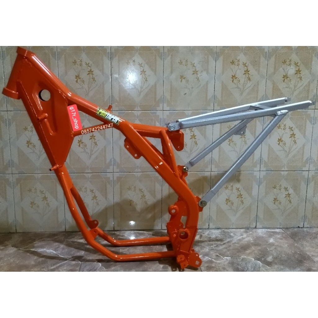 Rangka KTM250SXD PNP Mesin:KTM,KLX,CB150R,Ninja,Tiger,Megapro,Scorpio,Vixion
