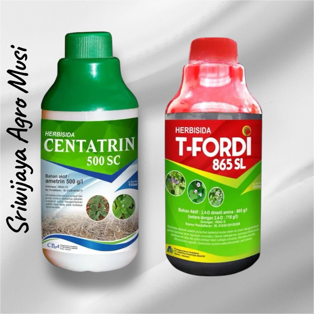 Herbisida Paket CENTATRIN 500 SC 1LTR + T-FORDI 865 SL 1LTR
