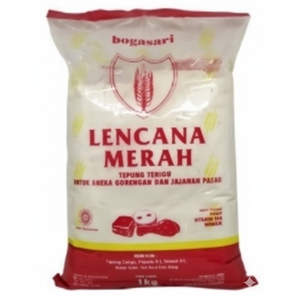 BOGASARI Tepung terigu lencana merah