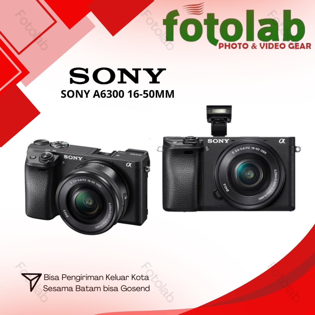 kamera sony a6300 16-50mm second