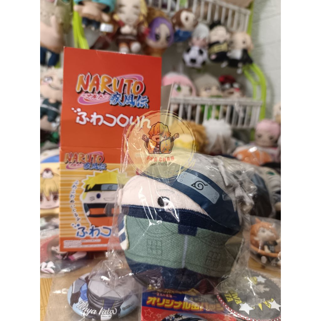 Kakashi Hatake Fuwa Fuwakororin S Plush Boneka Ganci Anime Naruto