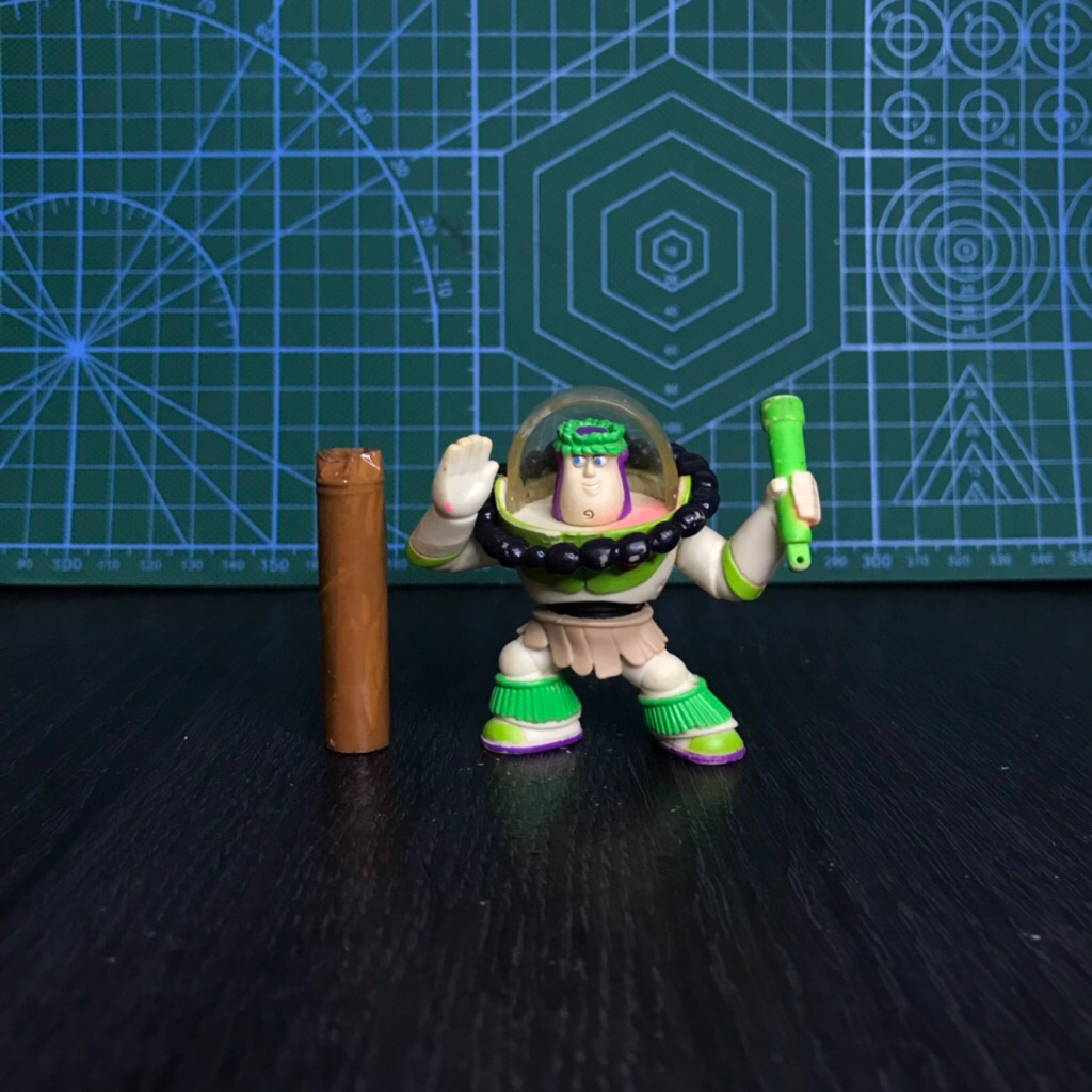 Toy Story Buzz Lightyear Hawaii Vacation Mini Figure Disney Pixar Mattel [PRELOVED]