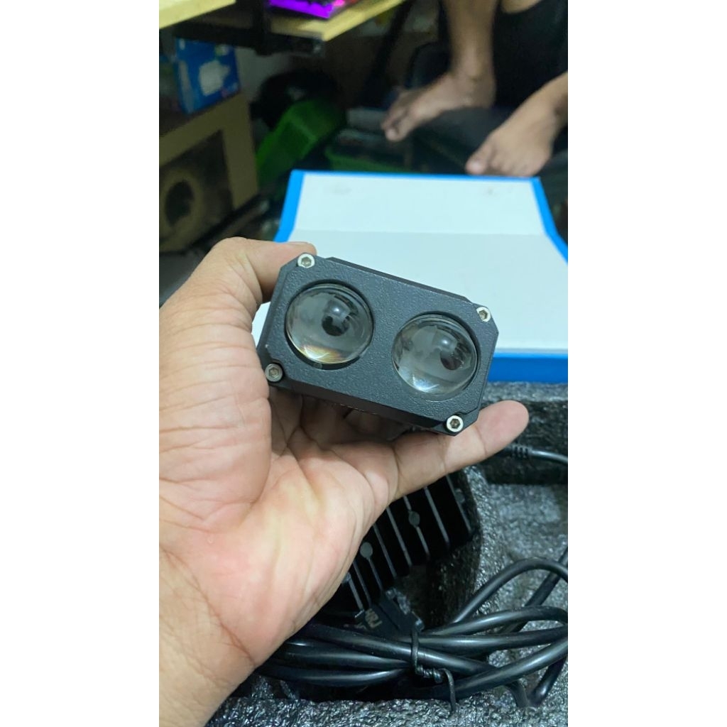 LAMPU FOGLAMP FOG LAMP MINI PROJIE LED CREE 2 MATA
