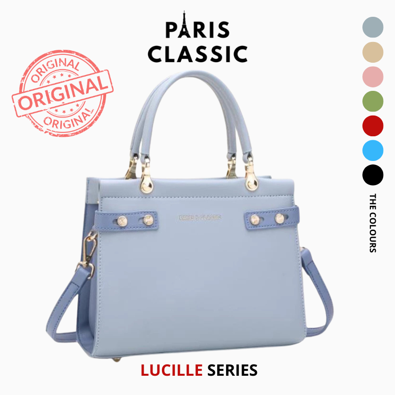 Tas Selempang Pesta Wanita Branded Original Kekinian Import Terbaru Merek Paris & Classic [PC 3158]