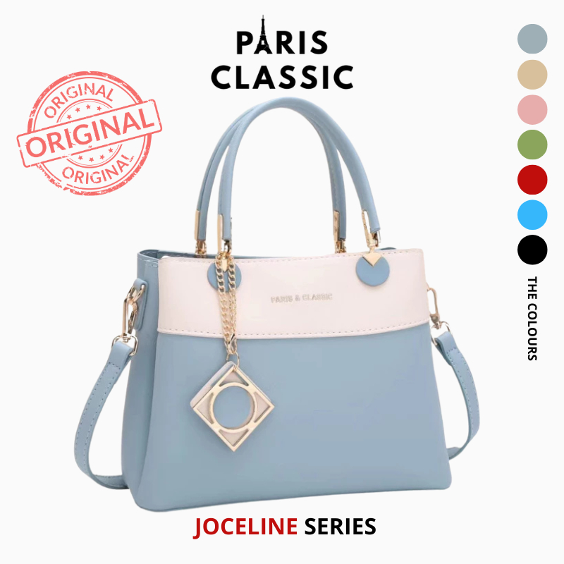 Tas Selempang Pesta Wanita Branded Original Kekinian Import Terbaru Merek Paris & Classic [PC3015]