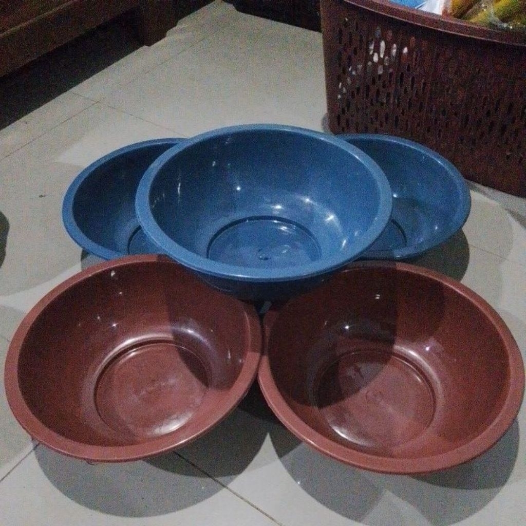 ( 12 pcs ) waskom 16 / baskom / wadah berkat / berkat kondangan