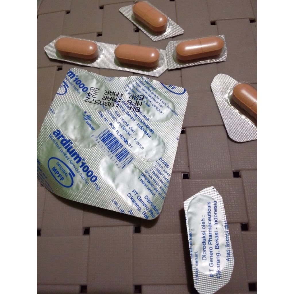 Ardium 1000 mg eceran per tab