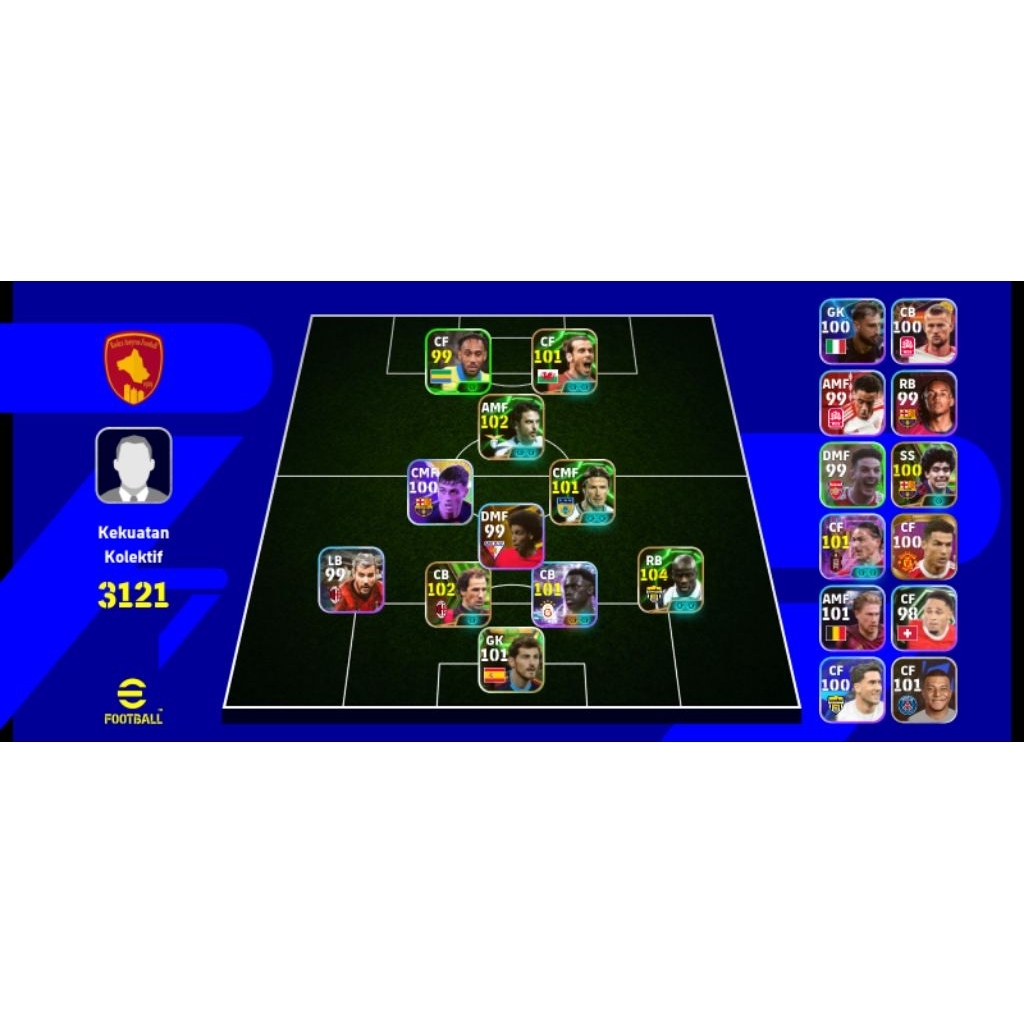 Akun efootball ID ASAA GG