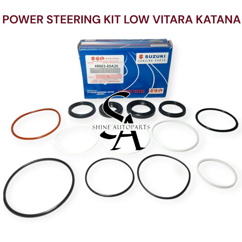 POWER STEERING KIT LOW KATANA - SEAL KIT POWER STEERING BAWAH SUZUKI VITARA KATANA