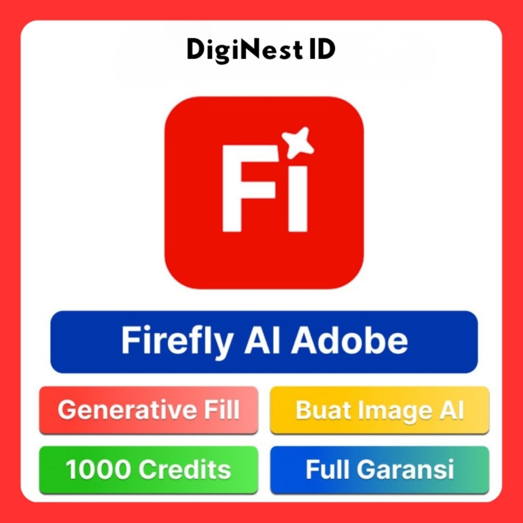 DigiNest ID | Firefly AI PREMIUM - Text to Image Berkualitas Tinggi Cocok Untuk Jualan Gambar Di Ado