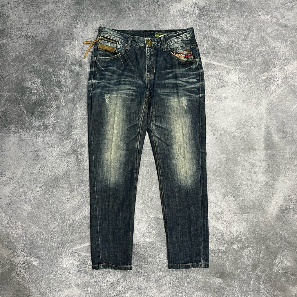 Celana Jeans / Vintage / Second / JEEP FADING