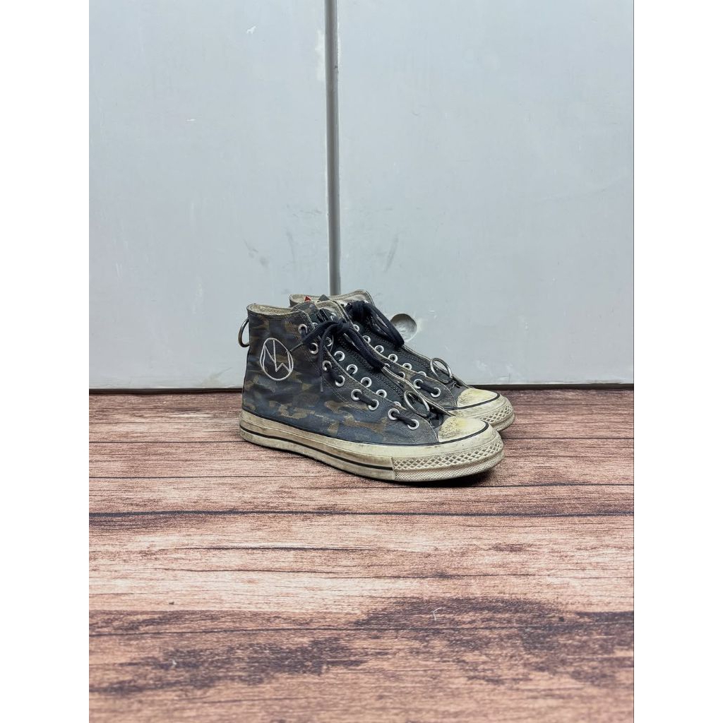 converse 70s hi x undercover jun takahashi “the warriors” camo shoes #JLSS34