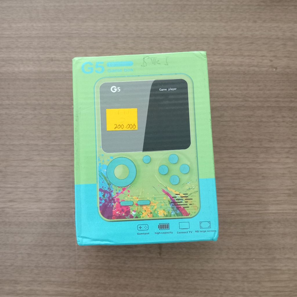 G5 Konsol Game Portabel 600 in 1 Game Box
