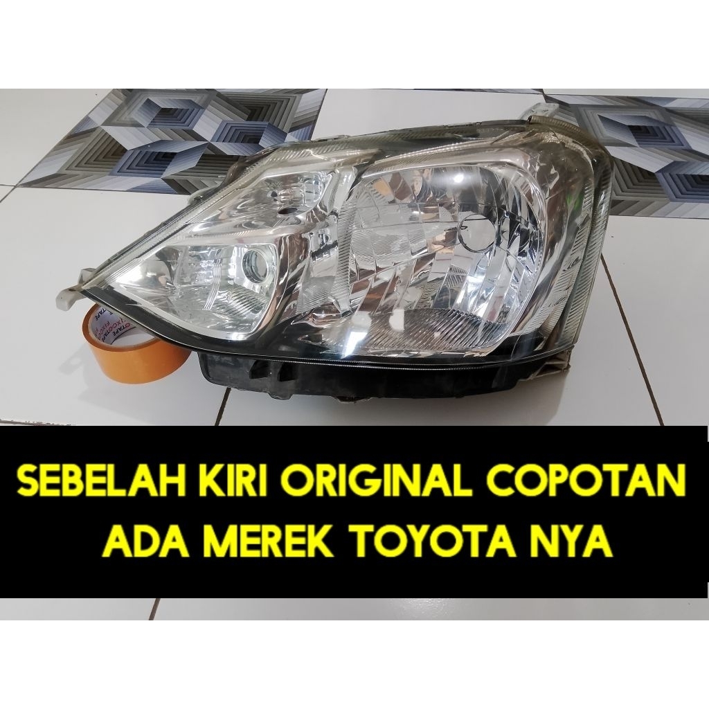 headlamp lampu depan Etios Valco  original