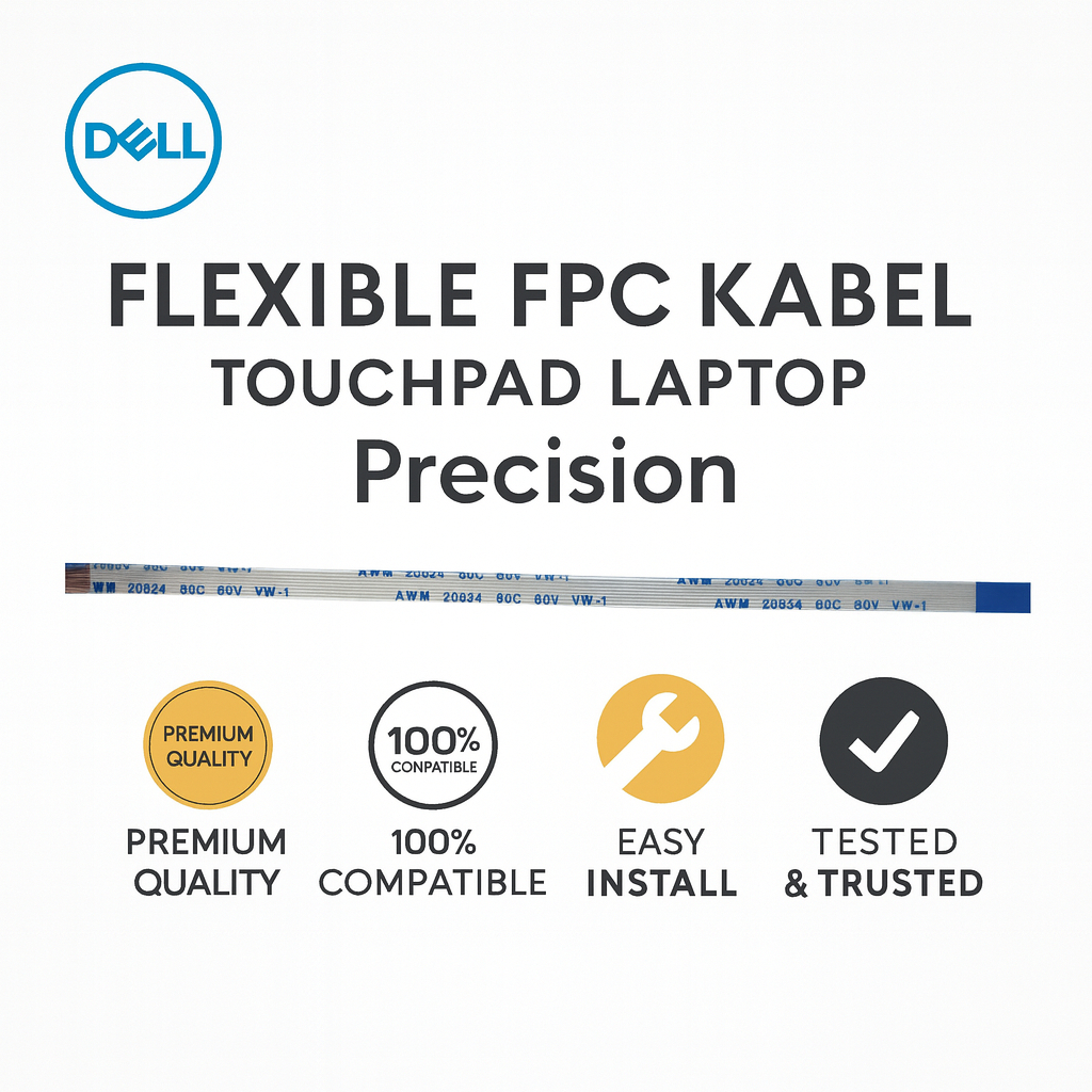 Flexible Kabel Touchpad Dell Precision 5530 5540 Fleksibel Konektor FPC Laptop