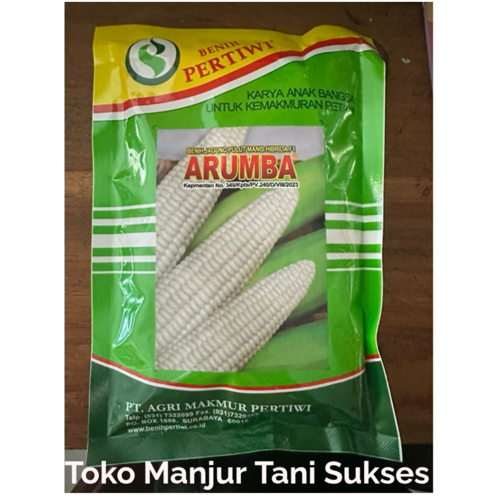 TERLARIS BIBIT JAGUNG Benih Jagung Ketan F1 Arumba Manis 250 Gr