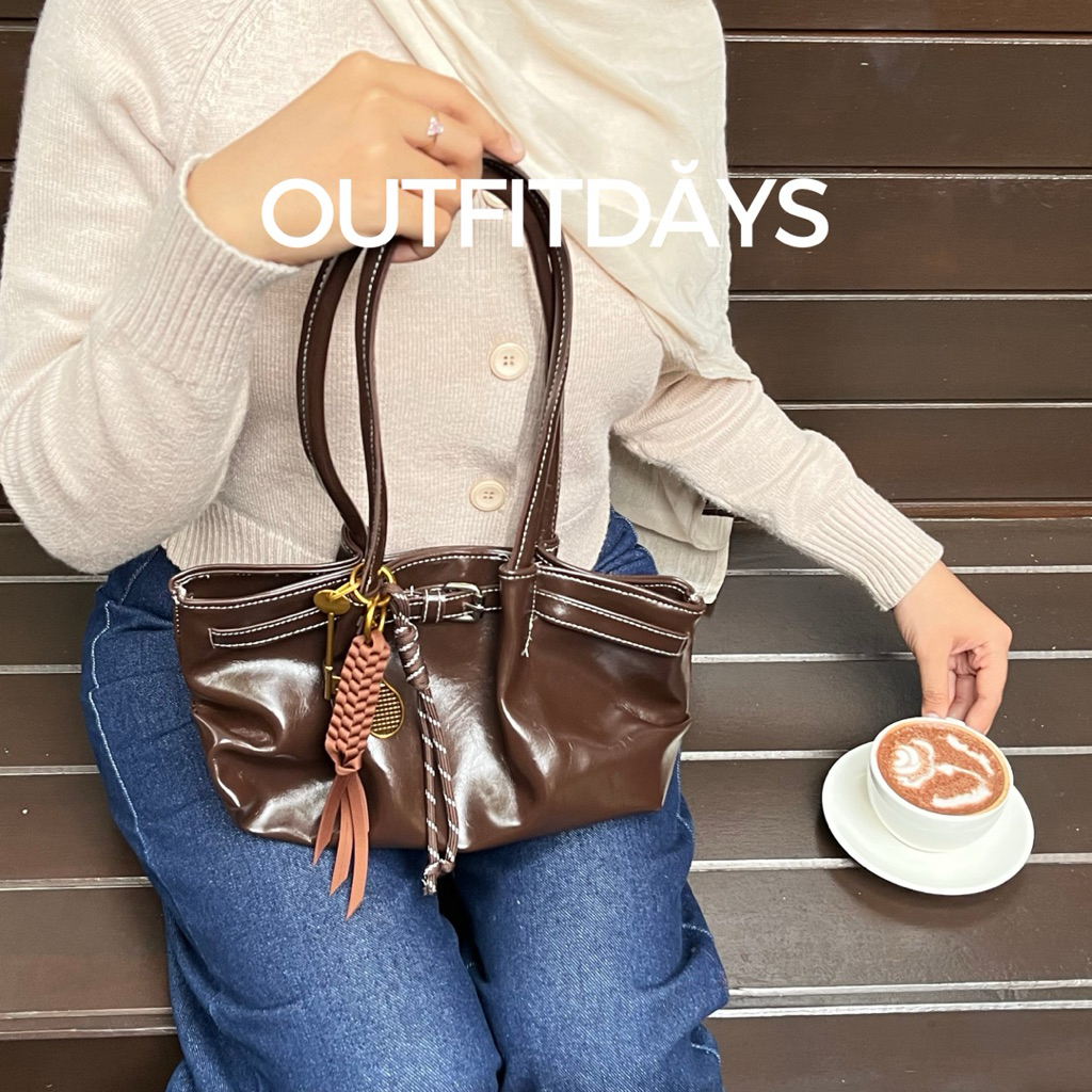 Joella Bag - Outfitdays store Tas Wanita Shoulder Bag Tas Ketek Leather Tas Premium