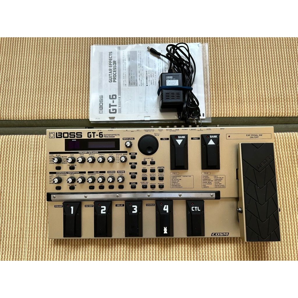 EFEK GITAR BOSS GT 6