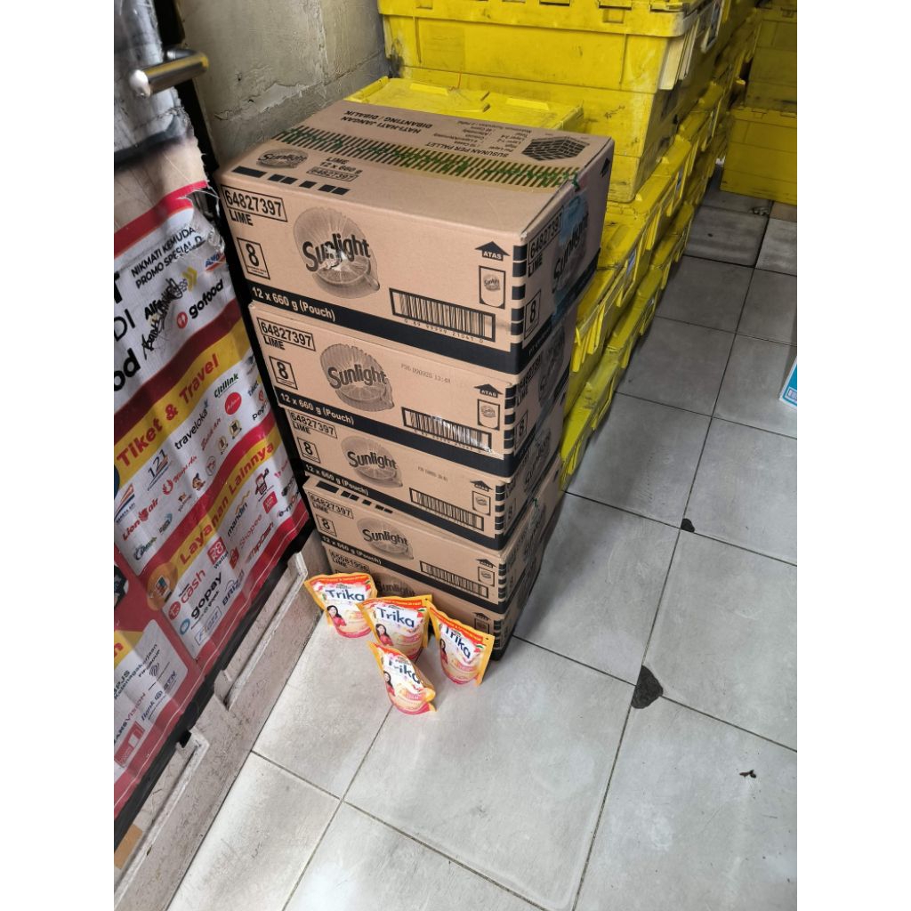 sunlight 680ml 1 karton/ dus