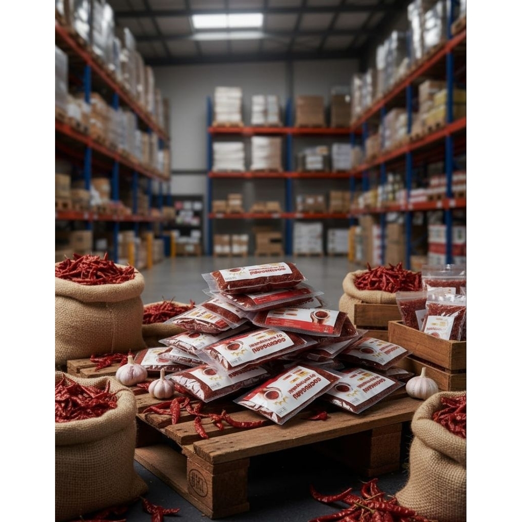 Katsupokki Gochugaru Bubuk Cabai Korea Halal | Bubuk Cabai Kimchi 50gram