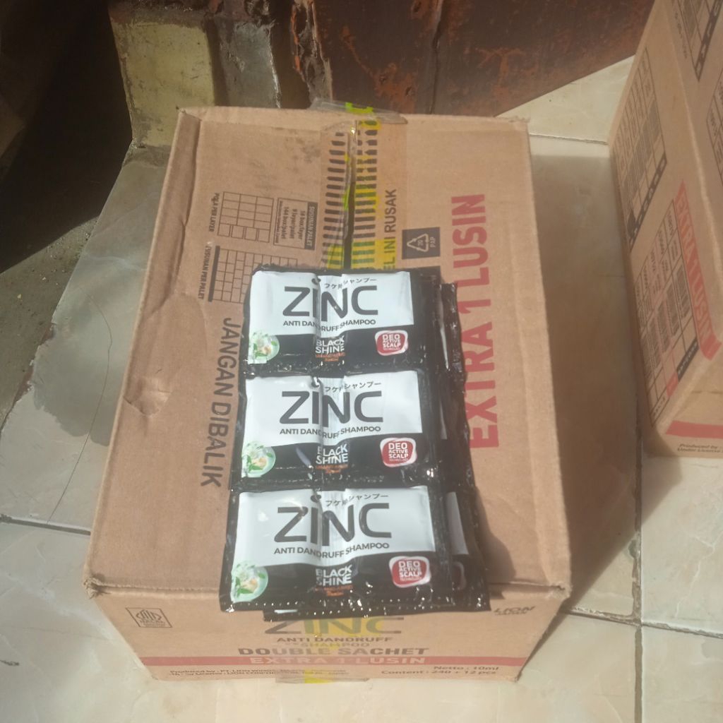 sampo zinc 1 dus /240+12pcs /21 renceng