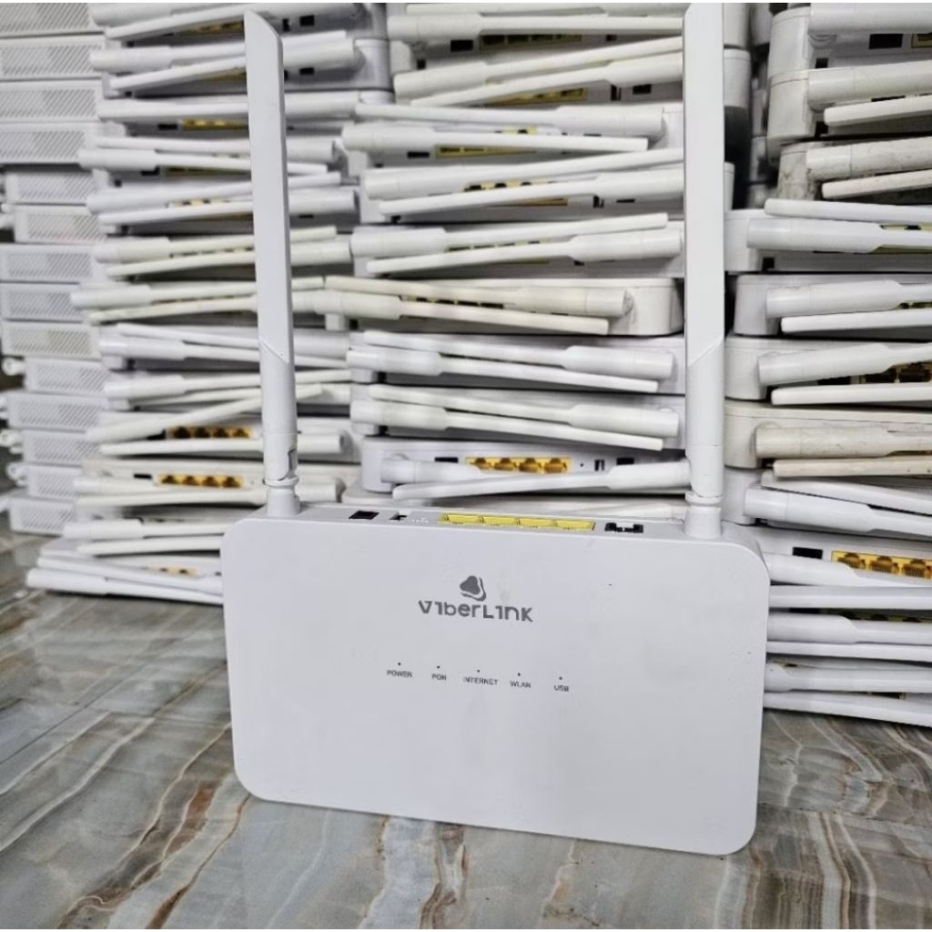 GPON ONT (POSTEL) VIBERLINK ZTE VB88G DUAL BAND GIGABIT SUDAH POSTEL
