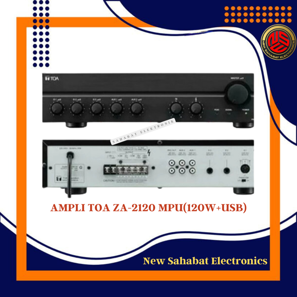 Amplifier TOA ZA-2120