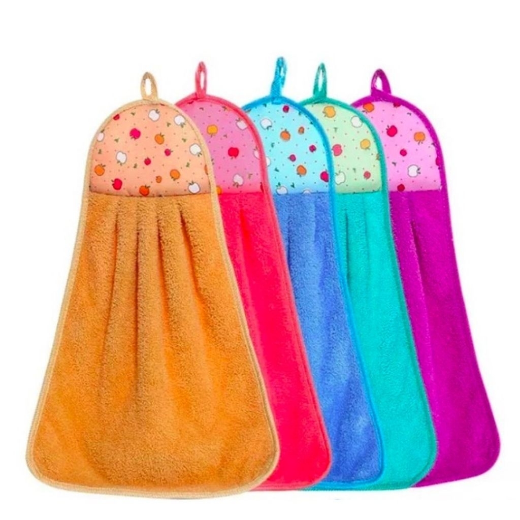 Lap Tangan Handuk Gantung/ Lap Tangan Handuk Gantung Kecil/ Lap Tangan Handuk Microfiber/ Lap Tangan