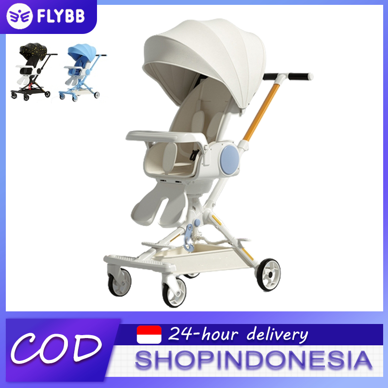 Stroller Baby  Kereta Dorong Bayi  Lipat  2 Arah Travelling Stroller Bayi Magic Stroller