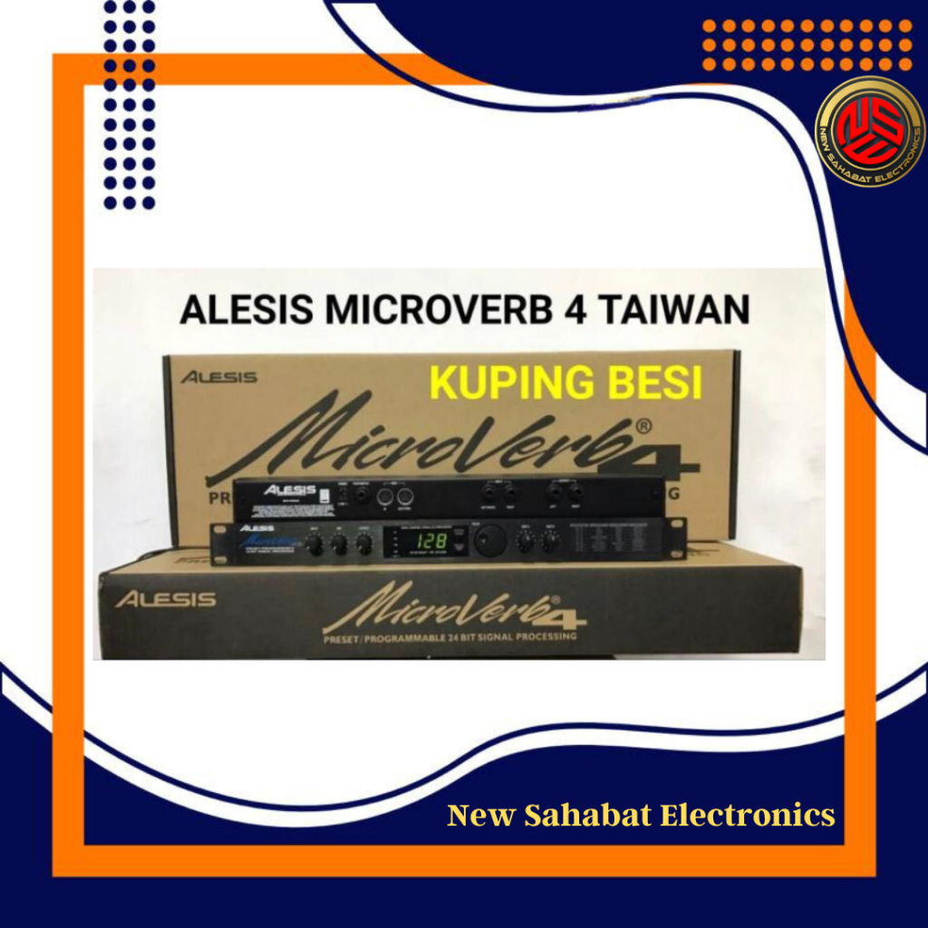 Prosesor Efek Vocal ALESIS MICROVERB 4