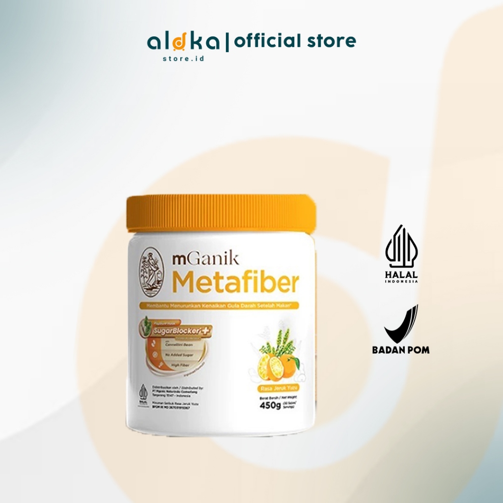 MGANIK METAFIBER ORIGINAL | METAFIBER LECI YUZU | SUPLEMEN SERAT DIABETES ALAMI