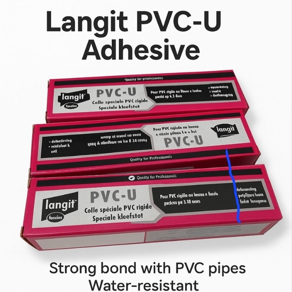 Lem PVC-U Lanqit Honkoi 100ml – Lem Pipa PVC Kuat Tahan Tekanan 16 Bar / Lem Pipa Air PVC-U