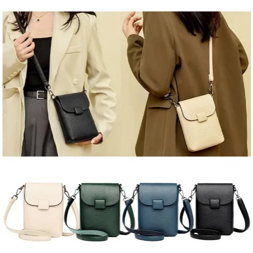 ( COD )) Tas Selempang WAnita TAs WAnita Terbaru 2023 Tas HP wanitaTas selempang kecil pria dan wani