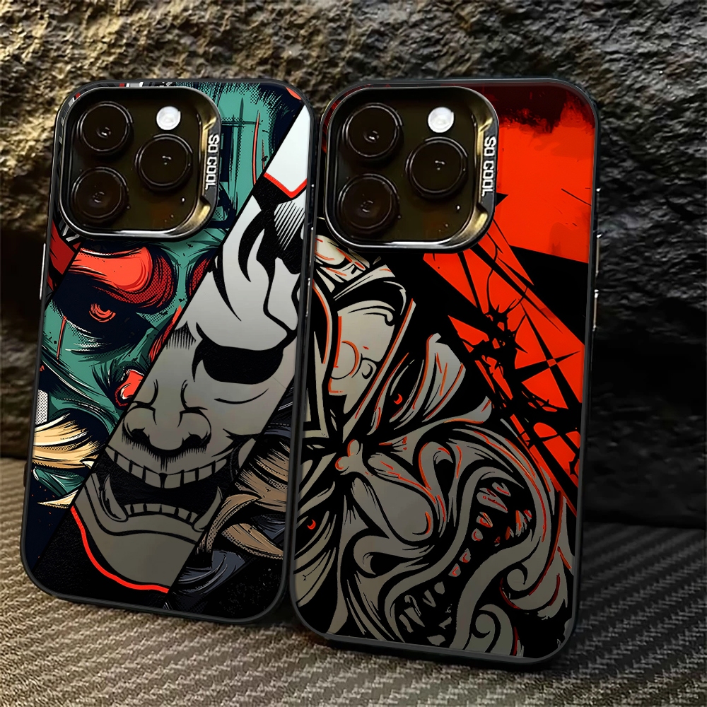 Premium matte Hard Casing Hp Oppo Reno 14 Pro 5G Abstrak Case Untuk Oppo Reno 14 5G Reno 13F 14F Cas