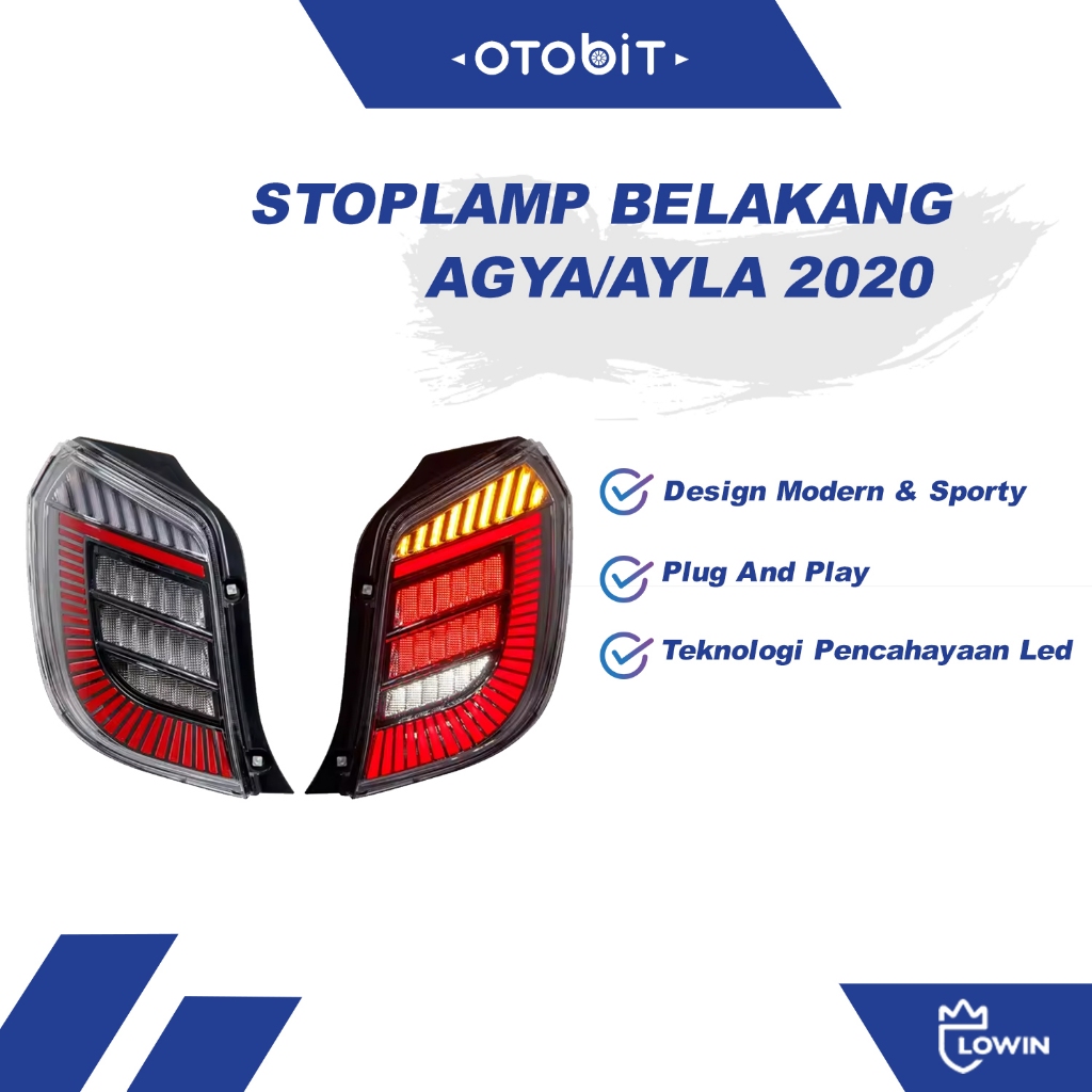 Stoplamp Agya/Ayla 2020 Welcome Light Led Bar Running Sein