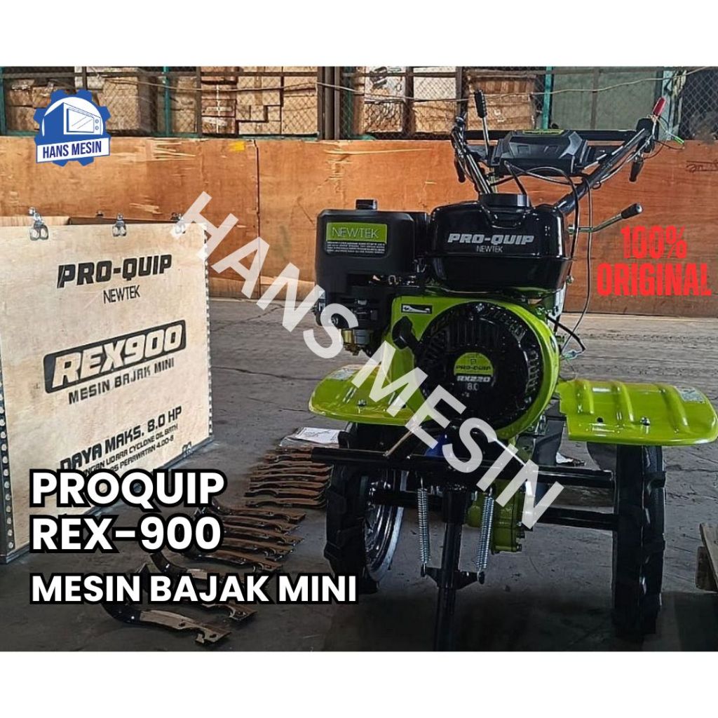 MESIN BAJAK MINI Traktor PROQUIP REX 900 Cultivator Mini Proquip REX900