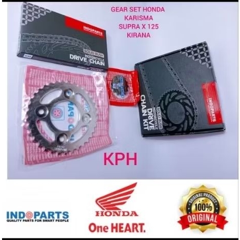 INDOPARTS GEAR GIR SET KARISMA GEAR PAKET KARISMA SUPRA X 125
