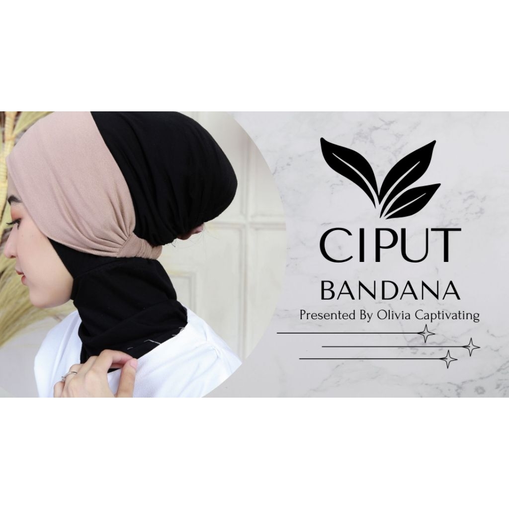 PREMIUM Ciput bandana / Inner bandana spandek