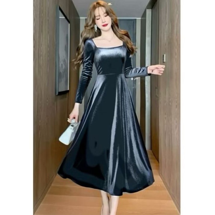 Dress Bludru Velvet Maureen