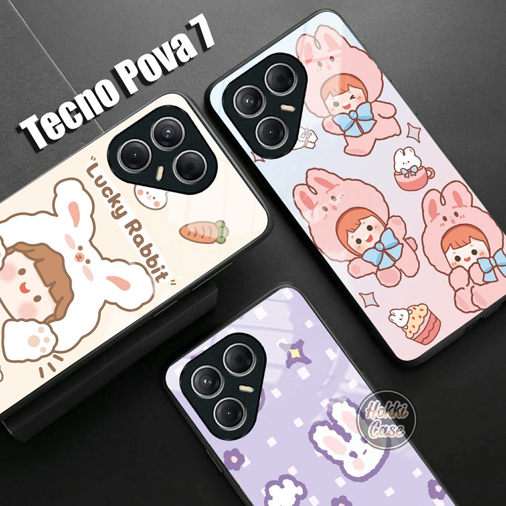 Case Tecno Pova 7 - Softcase Glass Tecno Pova 7 - Casing Hp Tecno Pova 7 - Silikon Tecno Pova 7 - Ke