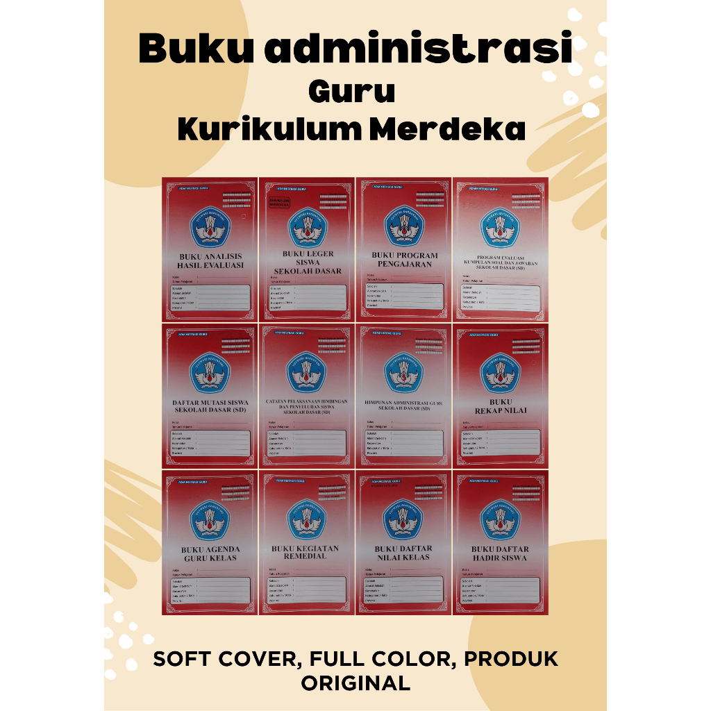 Buku Administrasi Guru Kurikulum Merdeka