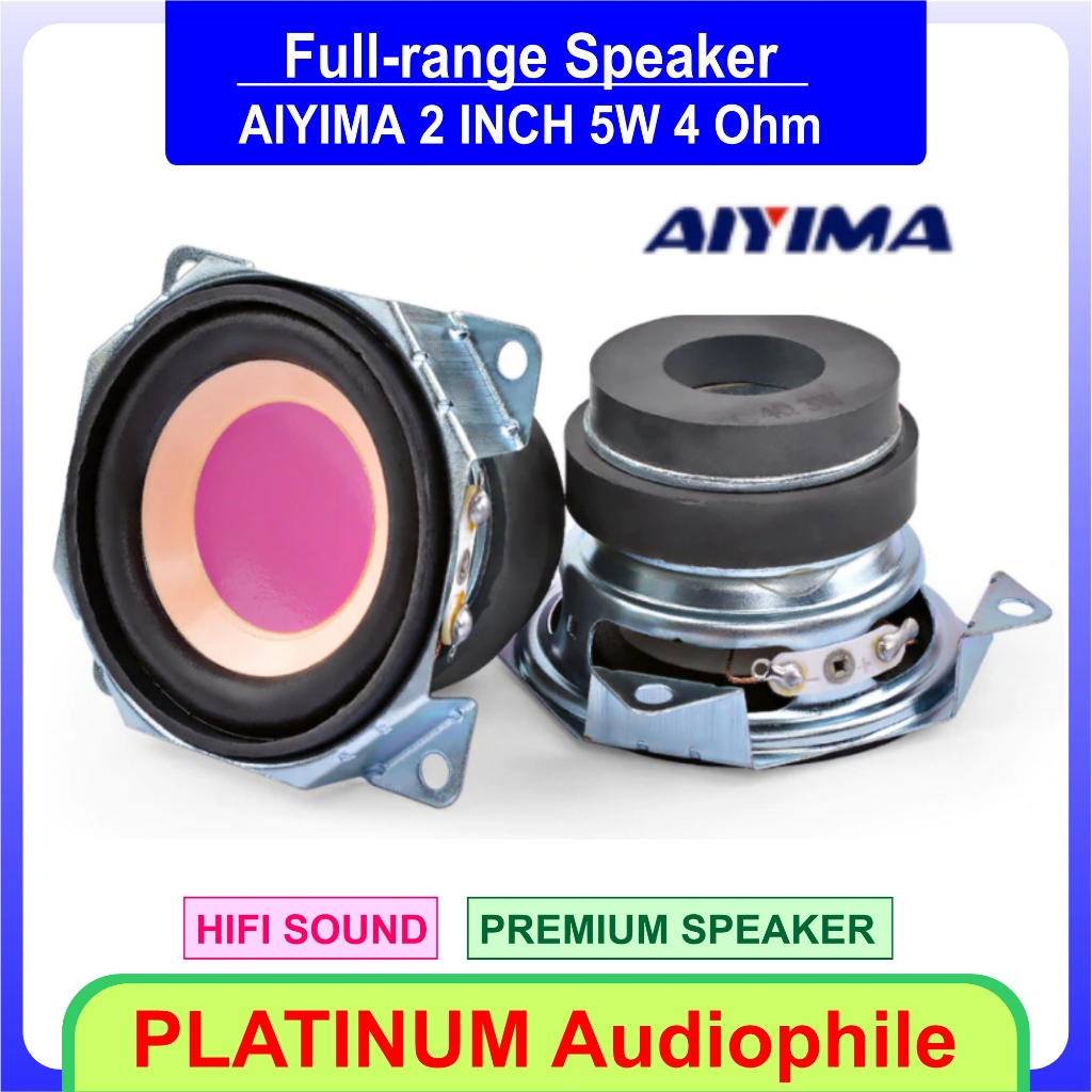 Speaker Full range 2 Inch Hifi speker full range import AIYIMA YC2-3