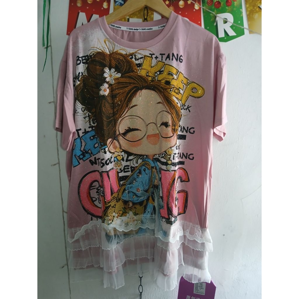 SALE‼️KAOS/TUNIK RENDA TTANG GUANGZHOU